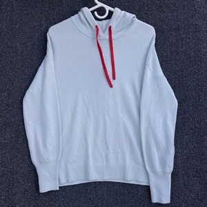 Boden Women's Knitted Relaxed Hoodie Fresh Water Size 6‎